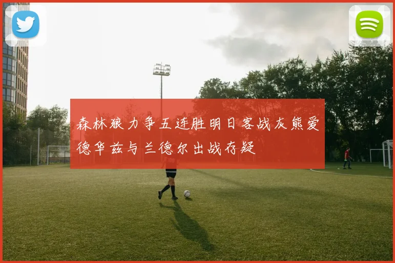 森林狼力争五连胜明日客战灰熊爱德华兹与兰德尔出战存疑